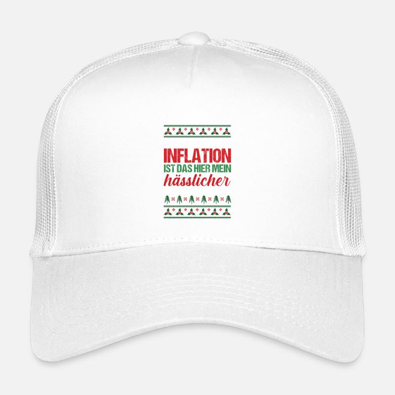 Inflation du Père Noël Temps de Noël Casquette trucker enfant