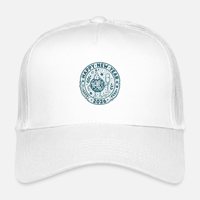 Happy New Year 2026 Celebration Design Kids’ Trucker Cap