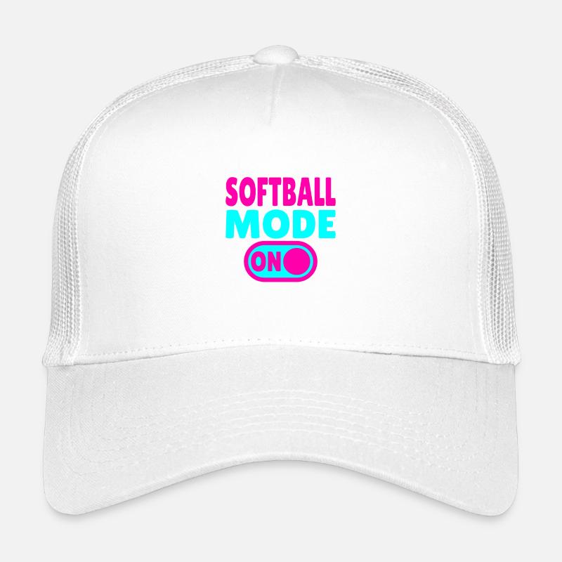 Softball Mode ON  Kinder Trucker-Cap
