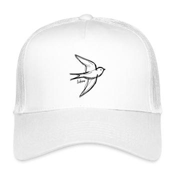 Freier Vogel - Kinder Trucker-Cap - Weiß - Vorne