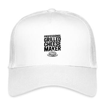 Professional Grilled Cheese Maker - Kids’ Trucker Cap - white - Front