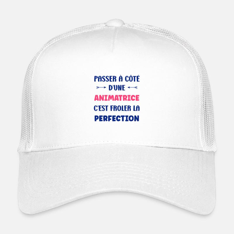 animatrice Casquette trucker enfant