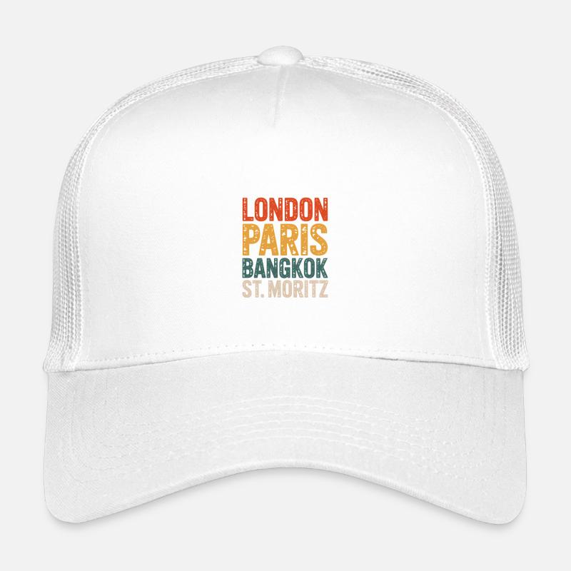 St. Moritz Swiss Graubünden Kids’ Trucker Cap