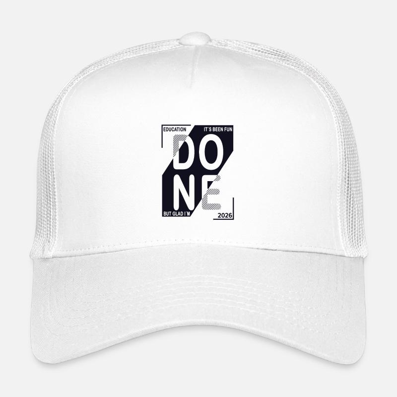 Done 2026 – Training completed design Kids’ Trucker Cap