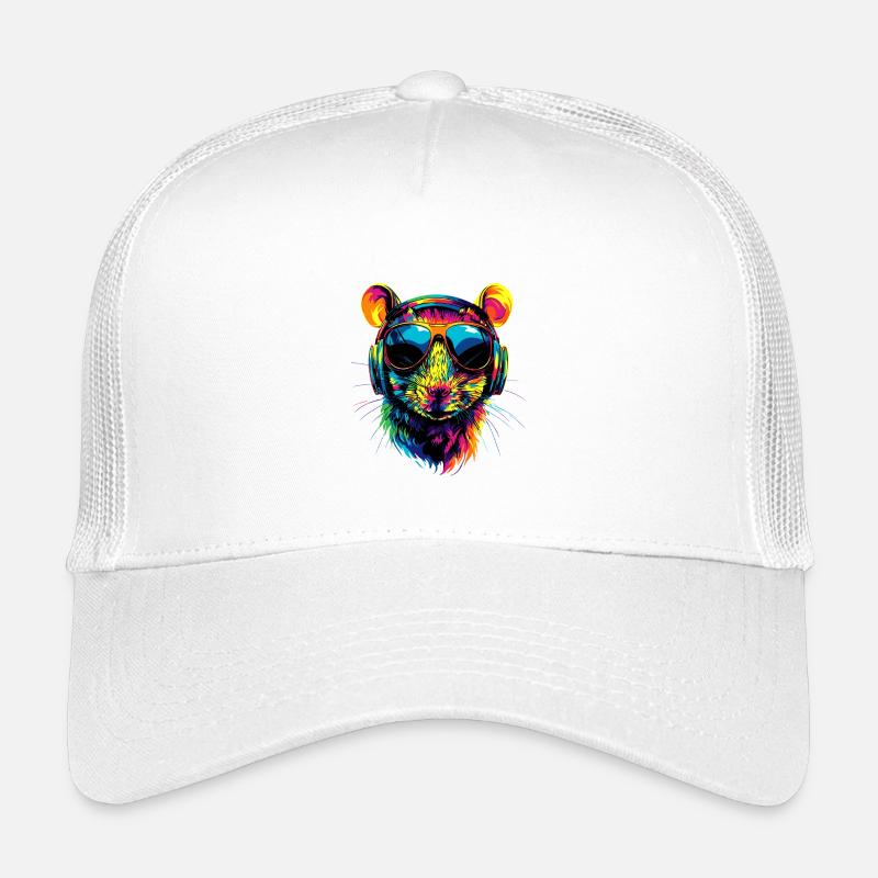 Rat Cute Mouse Rodents Dwarf Mouse Rats Mice Kids’ Trucker Cap