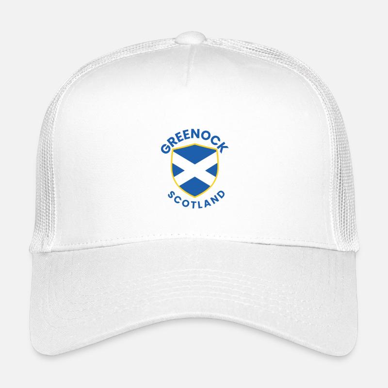 Blason de Greenock : Cimier écossais Casquette trucker enfant