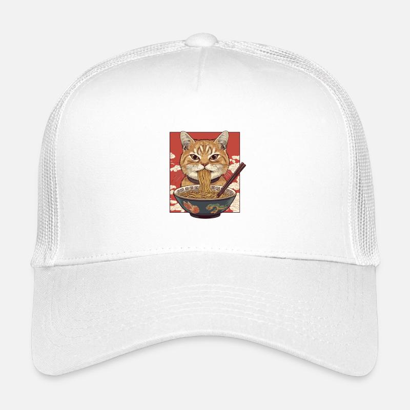 Cat Ramen Master Kids’ Trucker Cap