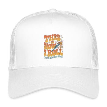 Welder This Is How I Roll With Welding Fabrication - Kids’ Trucker Cap - white - Front