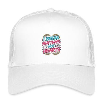 Cardiac Tech I Break Rhythms Pacemaker Technician - Kinder Trucker-Cap - Weiß - Vorne