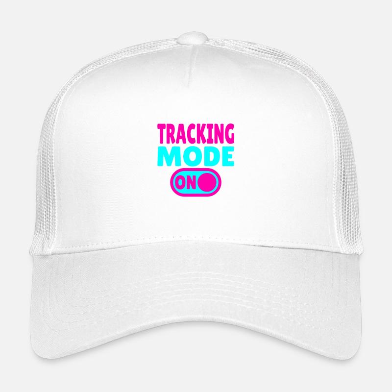 Mode de suivi ACTIVÉ – Aventure à la recherche de traces Casquette trucker enfant