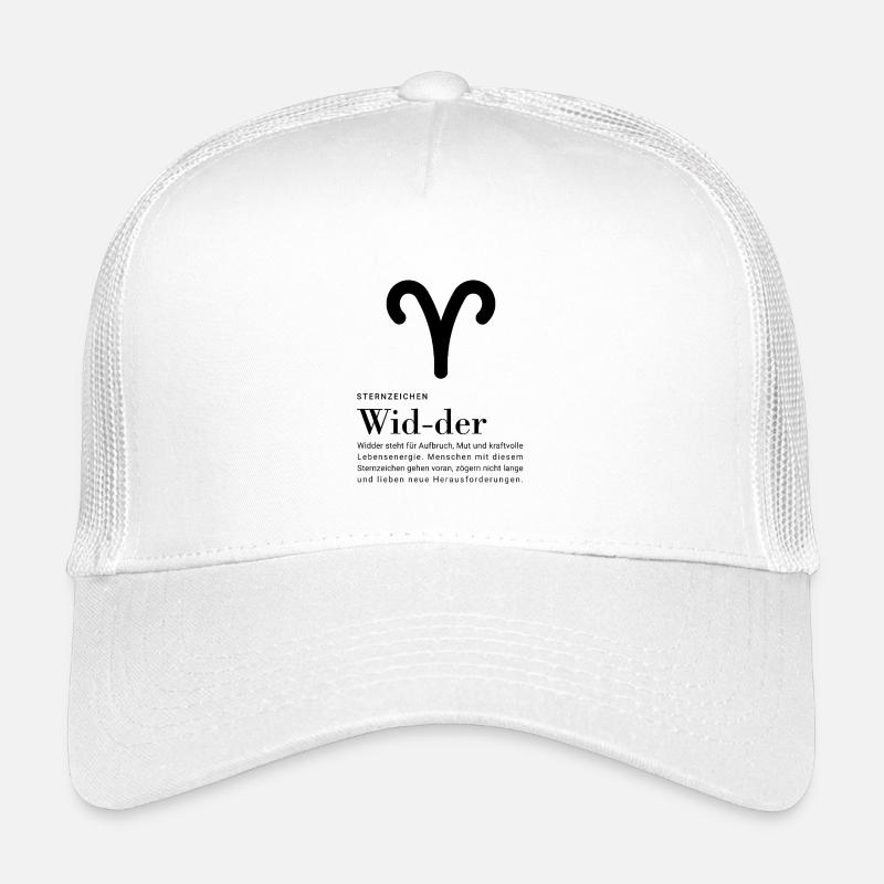 Sternzeichen Widder Kinder Trucker-Cap