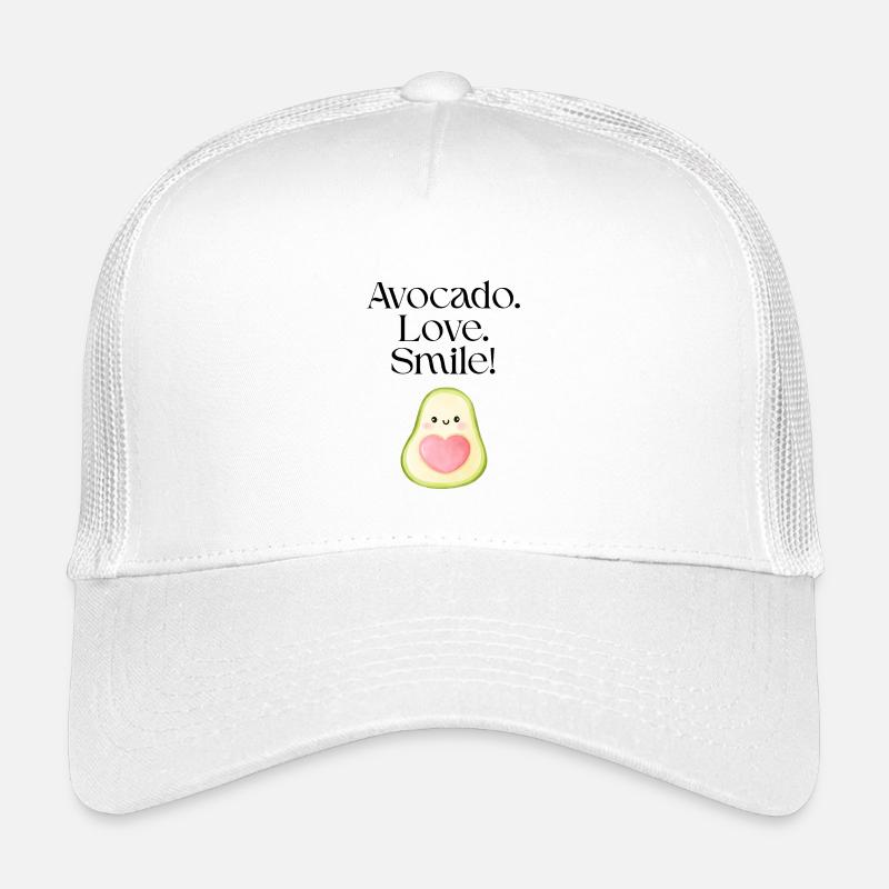 Avocado Love Smile Kids’ Trucker Cap