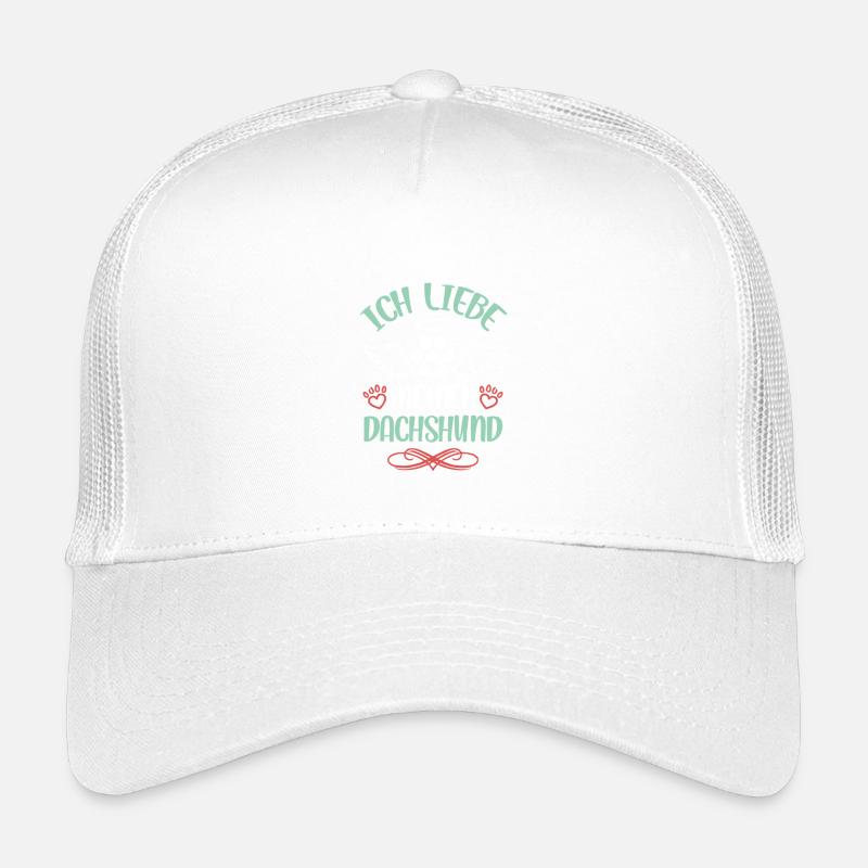 Ich liebe meinen Dackel Kinder Trucker-Cap