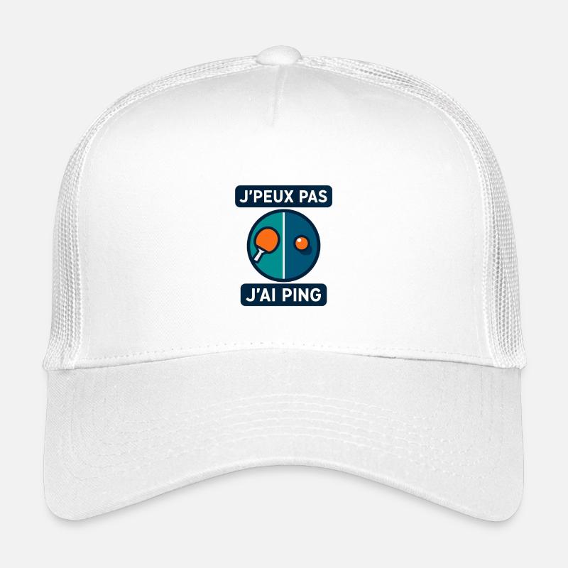 J'peux pas J'ai Ping Casquette trucker enfant