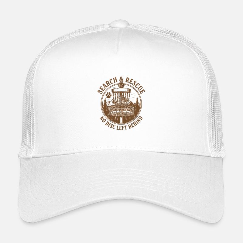 Search And Rescue No Disc Left Behind Disc Golf Kids’ Trucker Cap