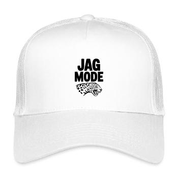 Jag Mode - Casquette trucker enfant - blanc - Devant