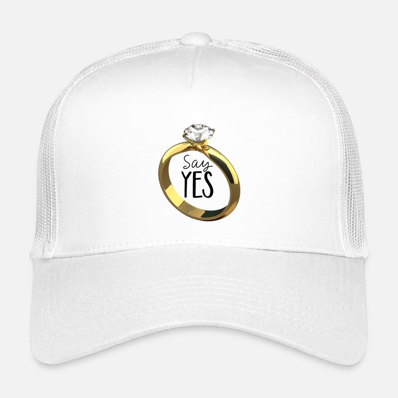 Sag ja! Heiratsantrag Kinder Trucker-Cap