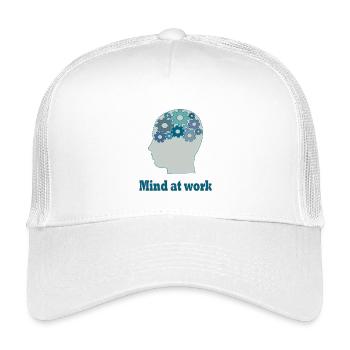 The Mind at Work - Creative Minds Edition - Kids’ Trucker Cap - white - Front