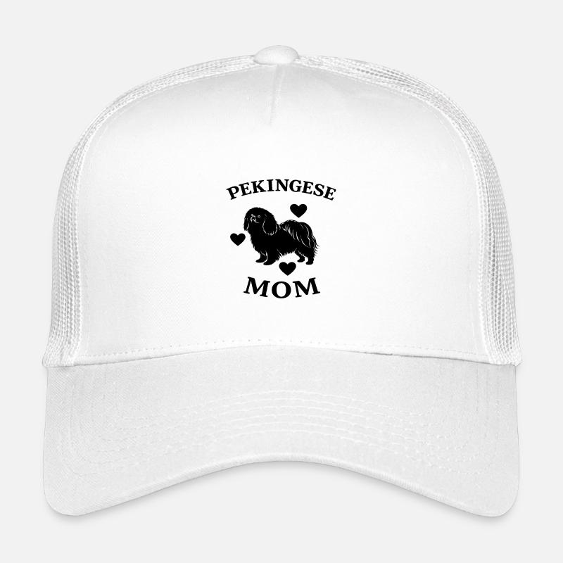 Funny Pekingese Mom Kids’ Trucker Cap