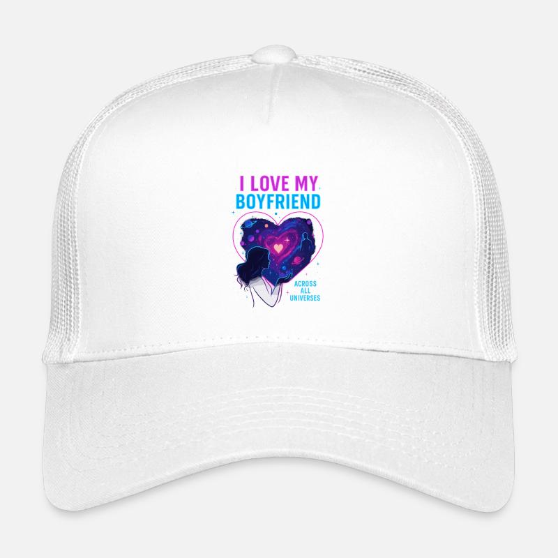 Amour de petit ami de la Saint-Valentin Casquette trucker enfant