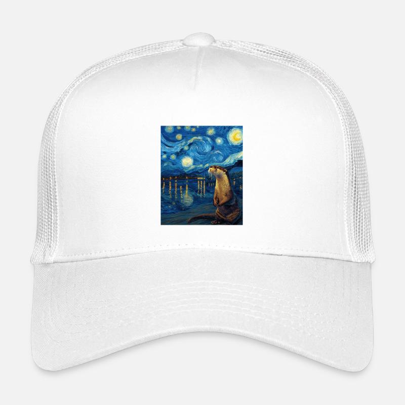 Loutre Van Gogh Casquette trucker enfant