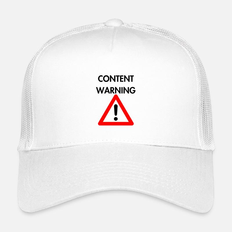 Avertissement de contenu Casquette trucker enfant