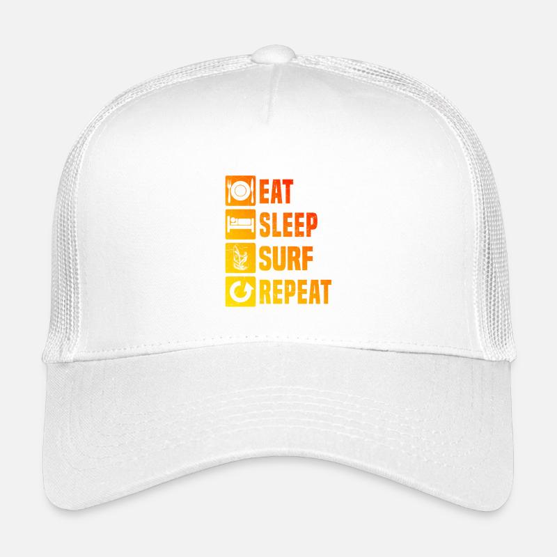 Minimalistisches Windsurfing Motiv Kinder Trucker-Cap