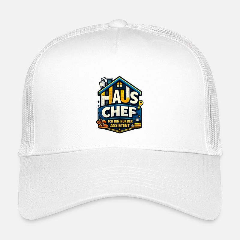 Chef de maison – Je ne suis que l’assistante Casquette trucker enfant