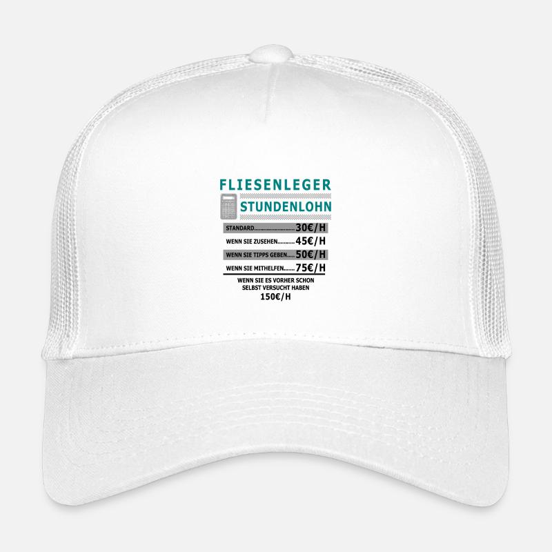 Tiler hourly wage Kids’ Trucker Cap