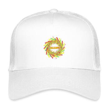 Alaaf Confetti Spiral - Kids’ Trucker Cap - white - Front