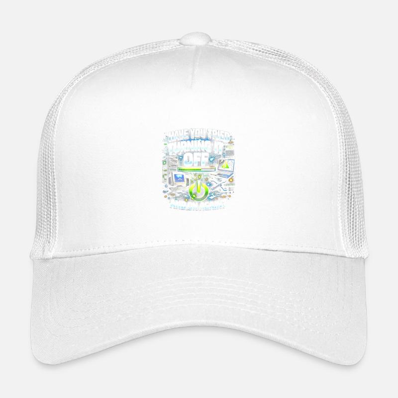 Hast du es aus- und wieder eingeschaltet Kinder Trucker-Cap