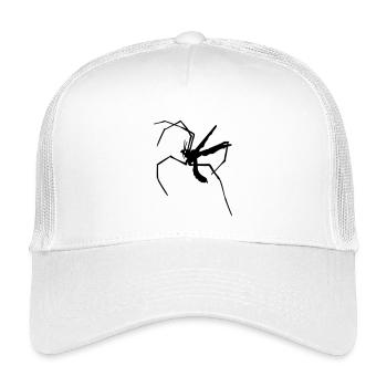 Moustique à longues pattes - Casquette trucker enfant - blanc - Devant
