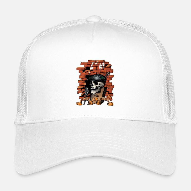 Upload_Logo - Casquette trucker enfant - blanc