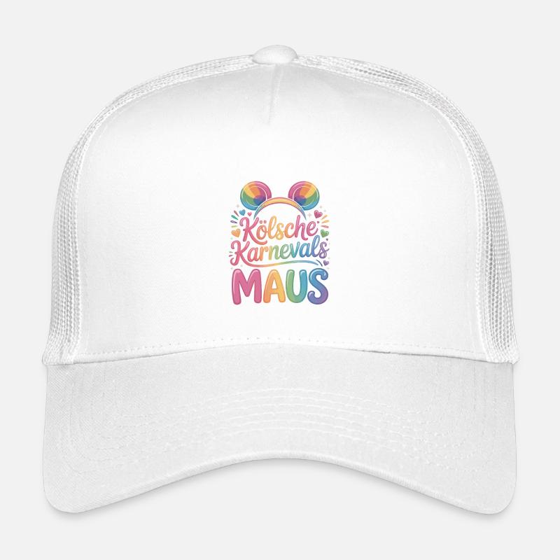 Kölsche Karnevalsmaus Karneval Köln Kölner Maus Kinder Trucker-Cap