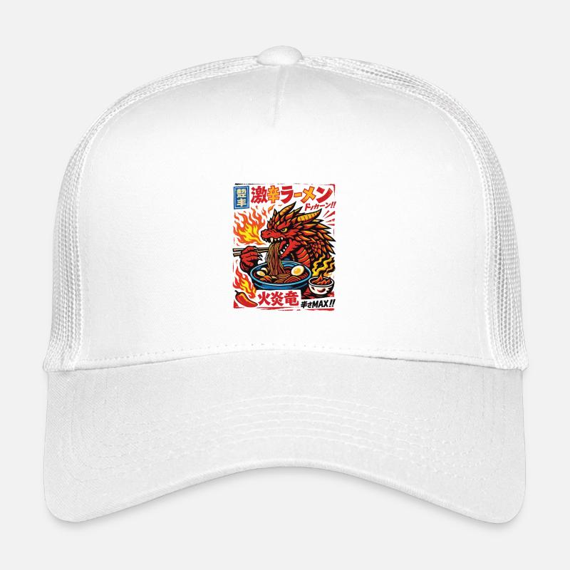 Dragons | Ramen | Soupe de nouilles | Extra épicé Casquette trucker enfant