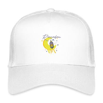 Ramadan  - Kinder Trucker-Cap - Weiß - Vorne