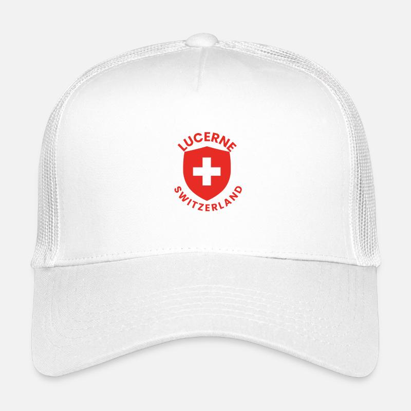 Conception du Bouclier de Lucerne en Suisse Casquette trucker enfant