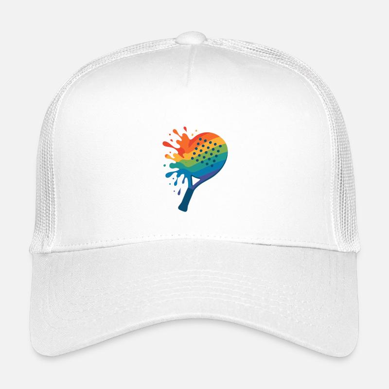 Colorful Padel racket Kids’ Trucker Cap