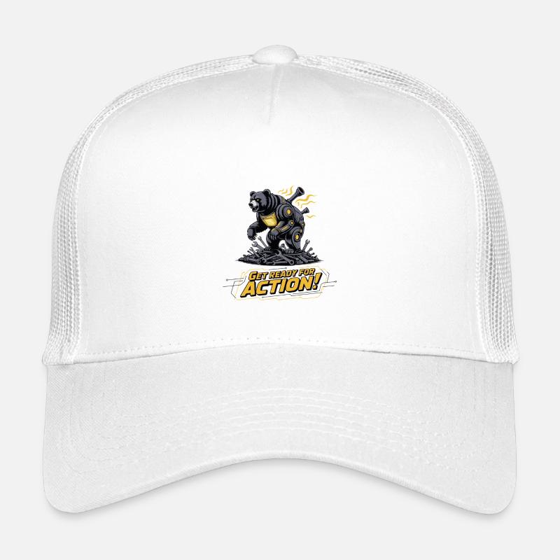 Bear Mech Aktionsausrüstung Kinder Trucker-Cap