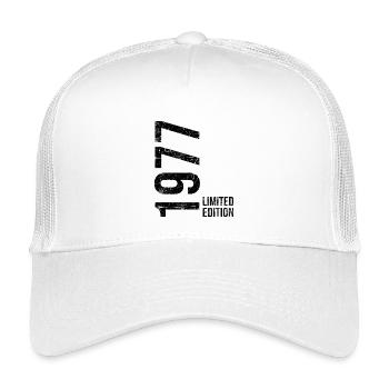 49. Geburtstag Mann Frau 49 Jahre 1977 Geburtstags - Kinder Trucker-Cap - Weiß - Vorne