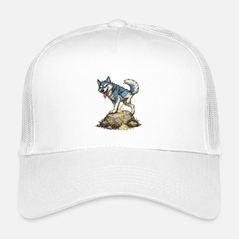 Wolves - Casquette trucker enfant - blanc