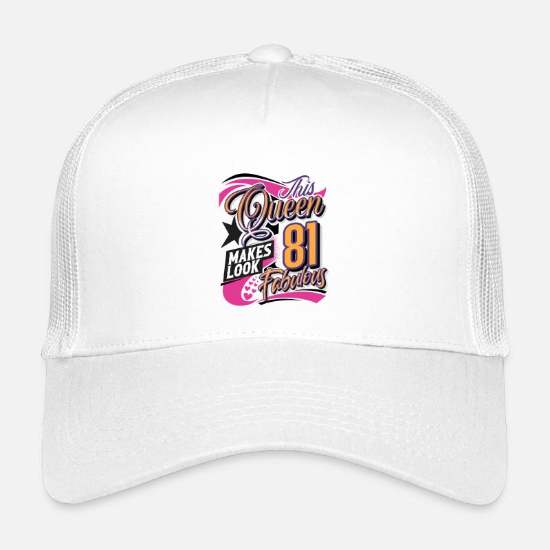 81. Geburtstag Queen Kinder Trucker-Cap