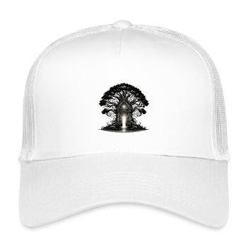 Light Gate of the Crystal Tree - Kids’ Trucker Cap - white - Front