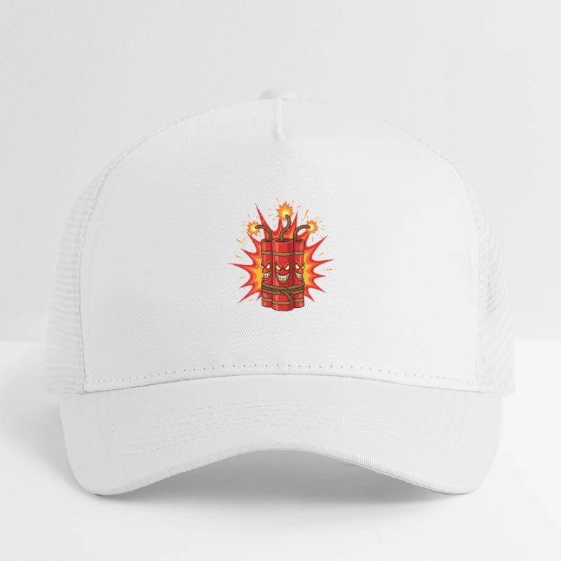 Exploding Dynamite Art Kids’ Trucker Cap