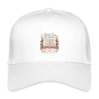 PT Educator A Short Story I Am Rehab Professional - Kids’ Trucker Cap - white - Front