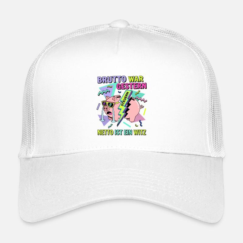 Beurk était hier. Net, c’est une blague. Casquette trucker enfant