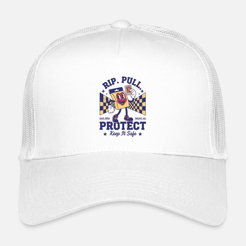 RIP PULL PROTECT Keep It Safe Sammelkarte Kinder Trucker-Cap