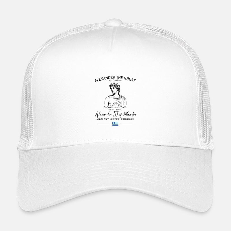 Alexander The Great Ancient Greece Macedonian King Kinder Trucker-Cap