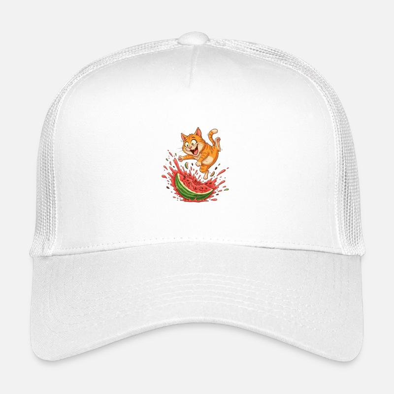 Fritzers de pastèque d’été Chats Casquette trucker enfant