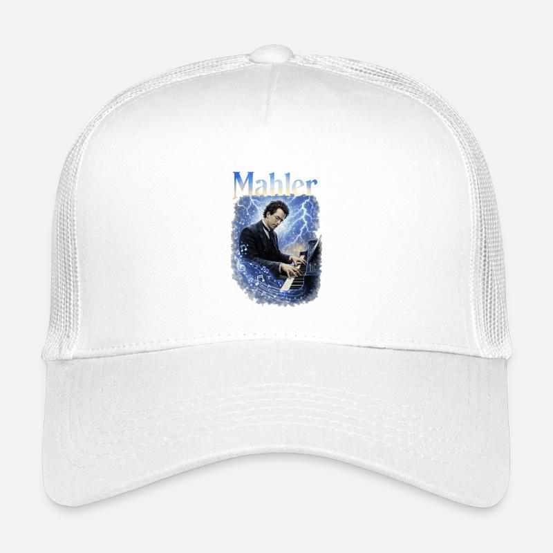 Sons de tempête de piano Casquette trucker enfant